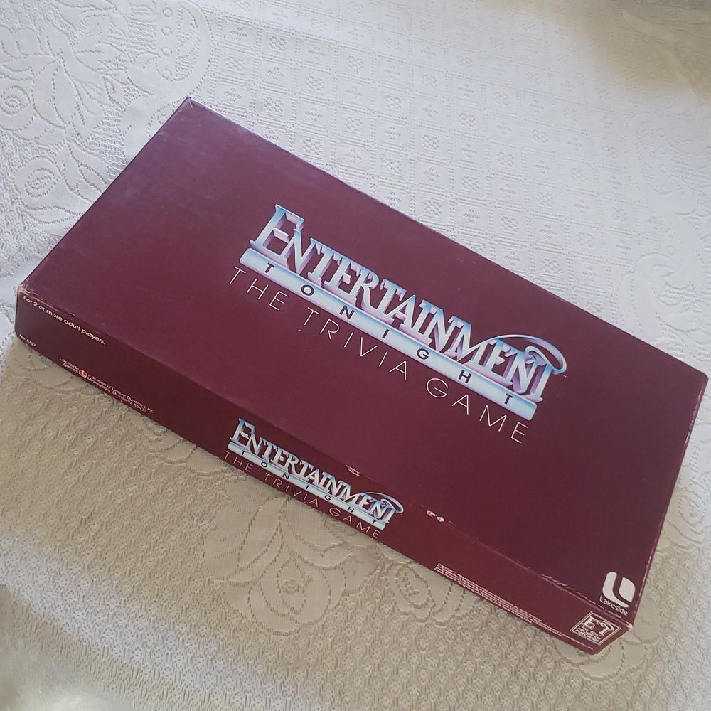 Vintage 1984 "Entertainment Tonight - The Trivia Game" by Lakeside Games